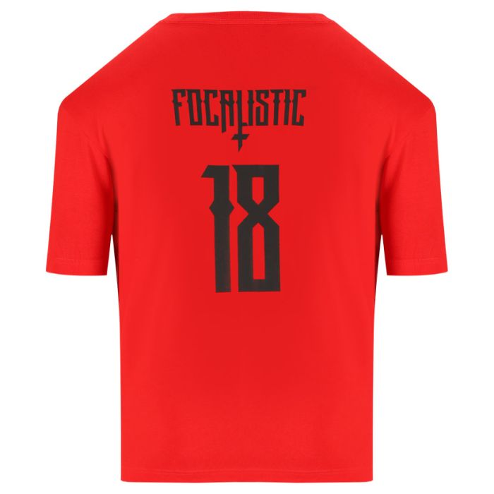 adidas Originals Focalistic Straata Nation T-Shirt Mens Scarlet