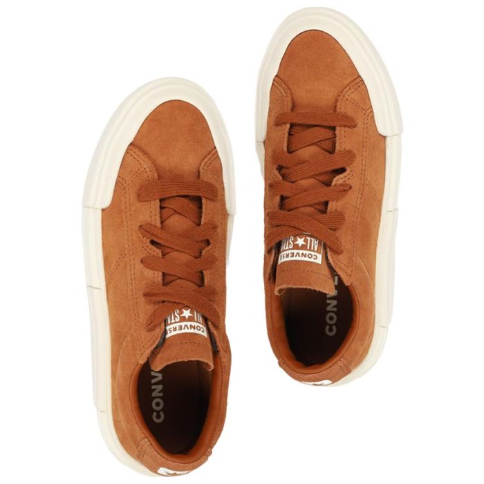 Womens converse tan all star ox iii leather trainers 2025