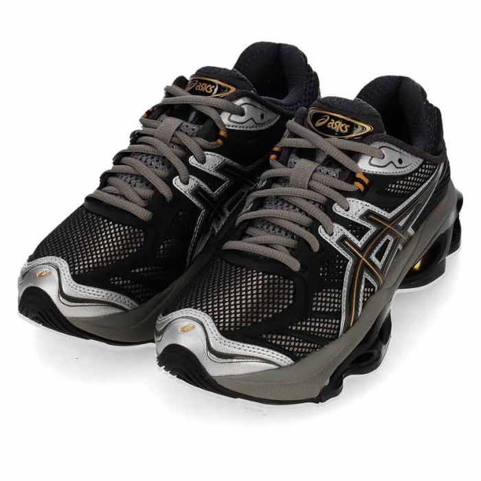 Asics Gel Kinetic 2.0 Sneakers Mens Shadow Grey/Black | Side Step