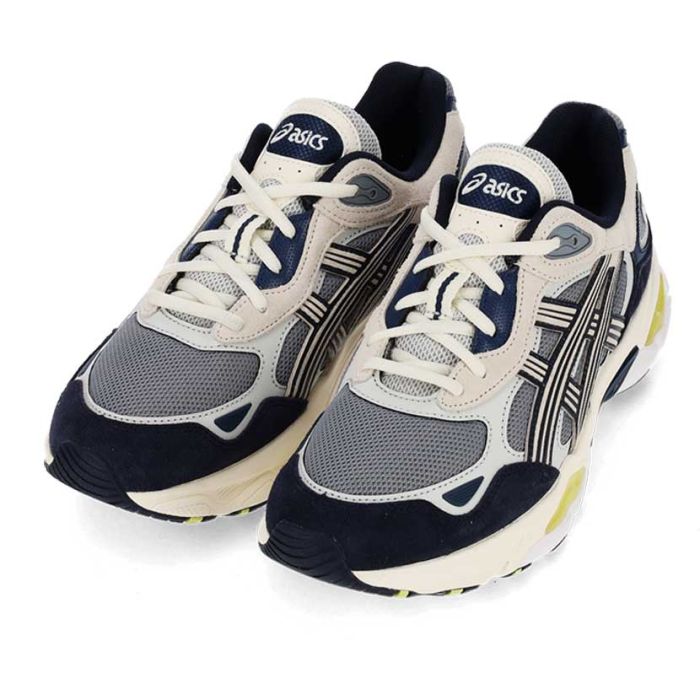 Asics Gel NYC 2.0 Shoes Mens Gravel/Cream | Side Step