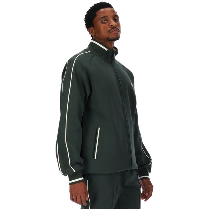 ellesse Court Side Tracktop Mens Dark Forest | Side Step
