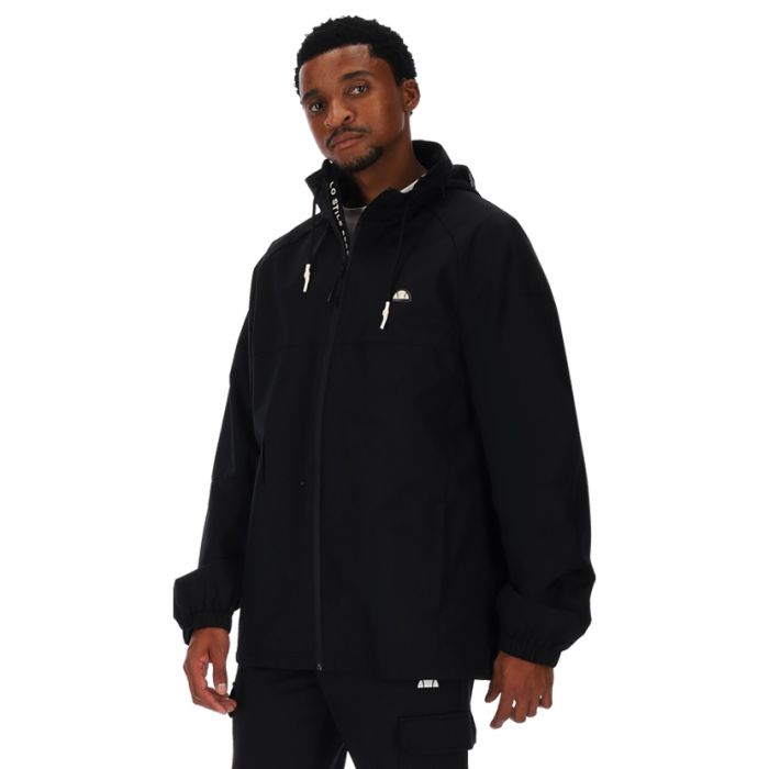 ellesse Squadra Full Zip Jacket Mens Black | Side Step