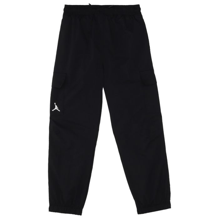 Air Jordan MJ Youth Double Cargo Pants Black Side Step