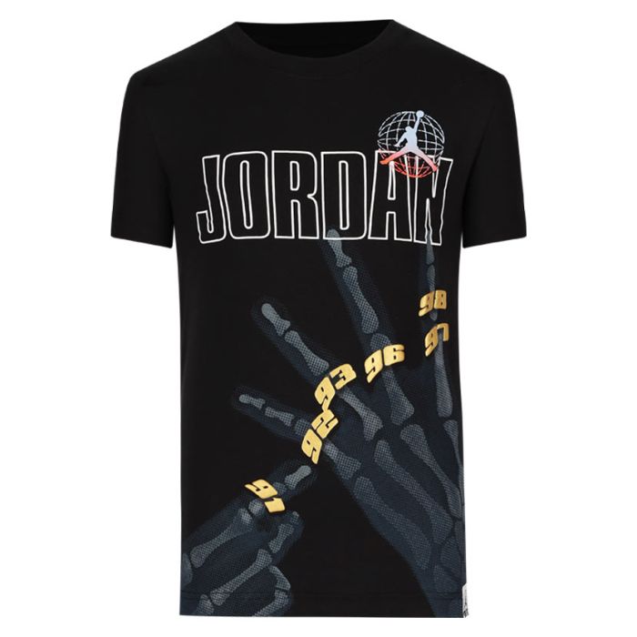 Air Jordan Roadtrip X-Ray T-Shirt Youth Black Side Step