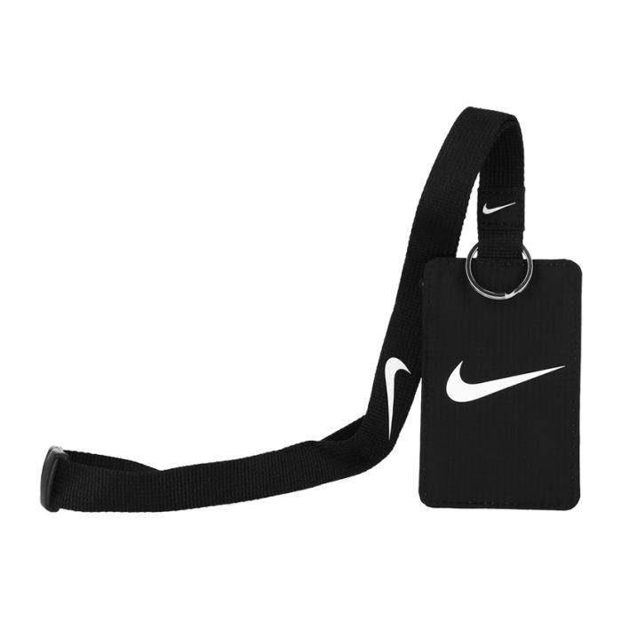 black and white nike lanyard