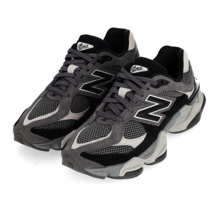 New Balance 9060 Shoes Mens Black | Side Step
