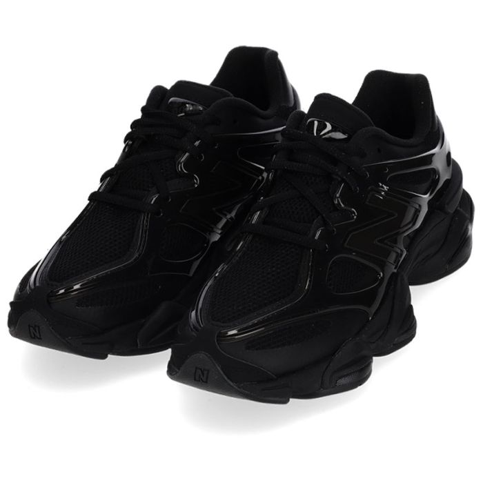 New Balance 9060 Shoes Mens Mono Black | Side Step