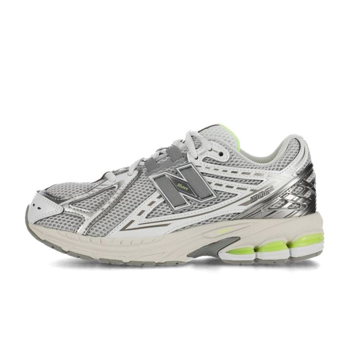 みんこ New Balance 1906 Sneakers Youth Grey/Lime | Side Step