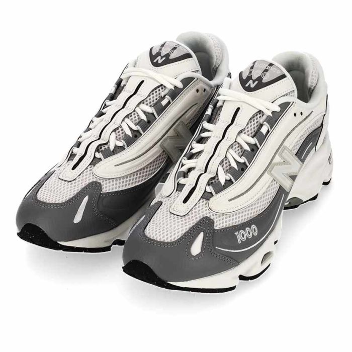 New Balance 1000 Sneakers Mens Grey/White | Side Step