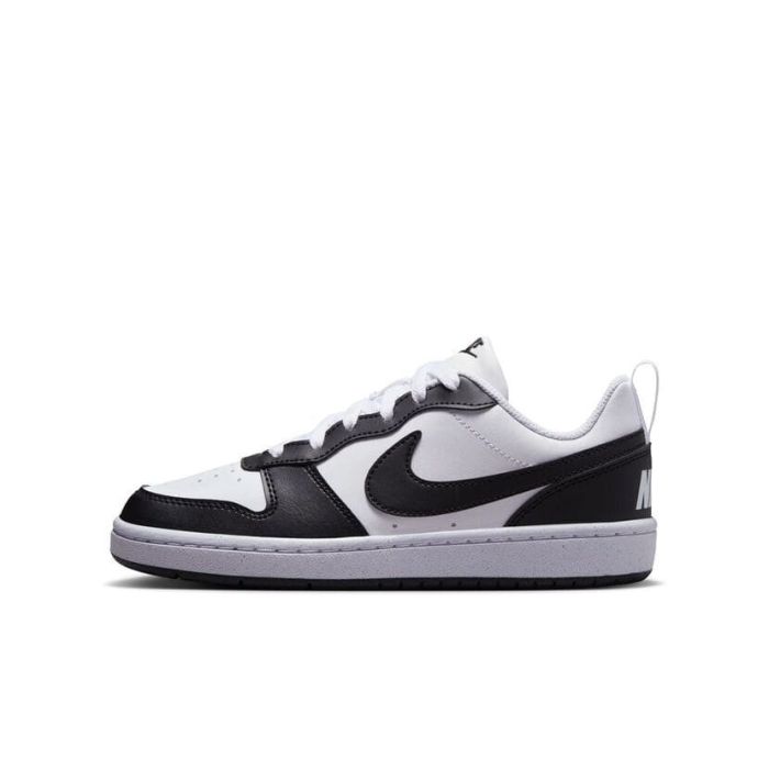 Nike Court Borough Low Recraft Shoes Youth White/Black Side Step