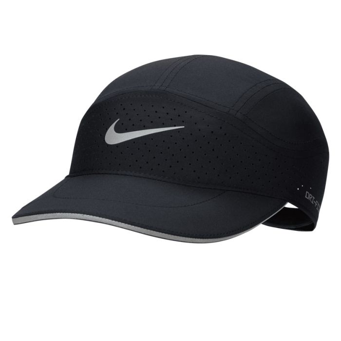 nike black and white cap
