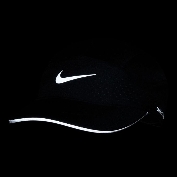 Nike Dri-FIT ADV Fly Unstructured Reflective Cap Black/Silver