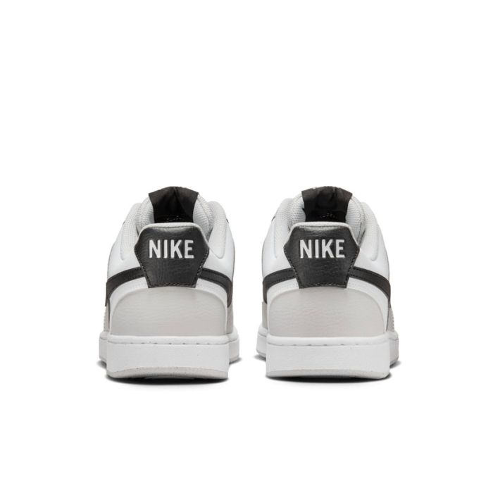 Nike Court Vision Low Shoes Mens Grey Fog/Black | Side Step