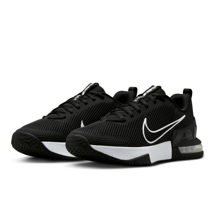 nike court royale trainers in black & white