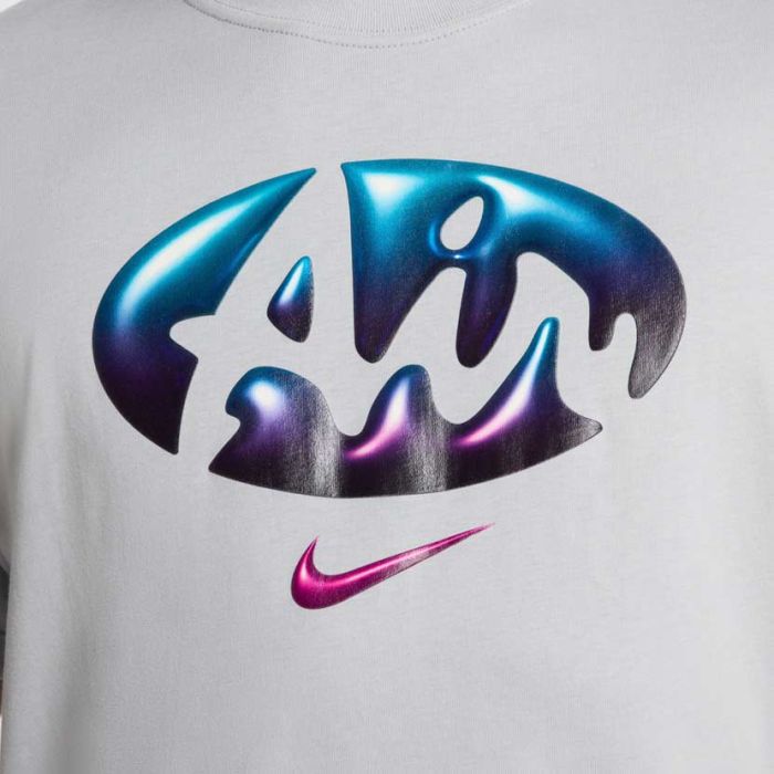 Logo Flats Nike Nike Sportswear Max90 Mens T-Shirt Flat Silver