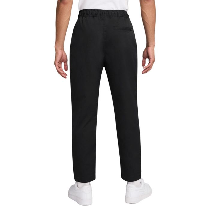 Nike Club Woven Taper Pants Mens Black/White | Side Step
