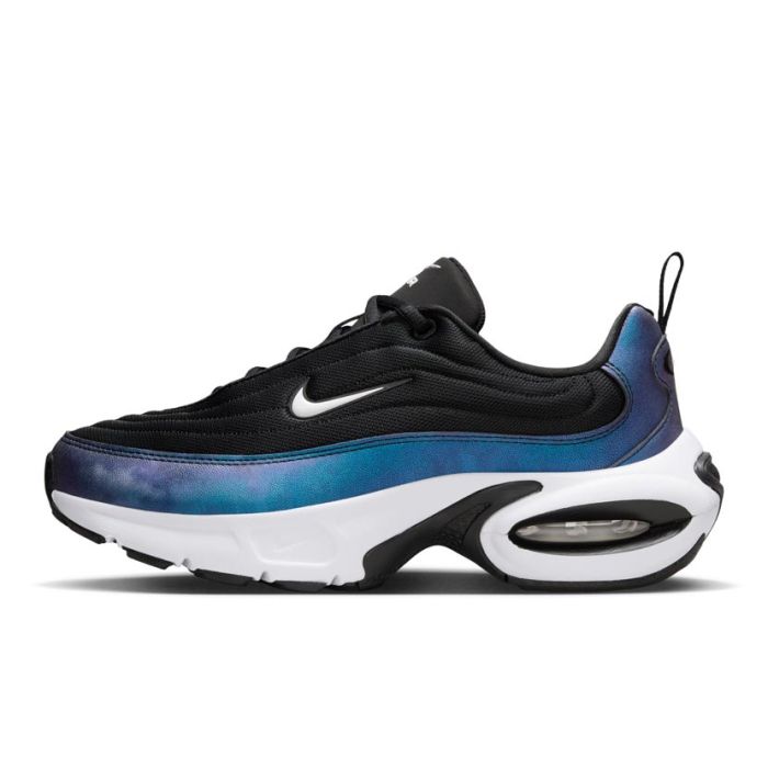Nike Air Max Portal SE Shoes Womens Black/White Side Step