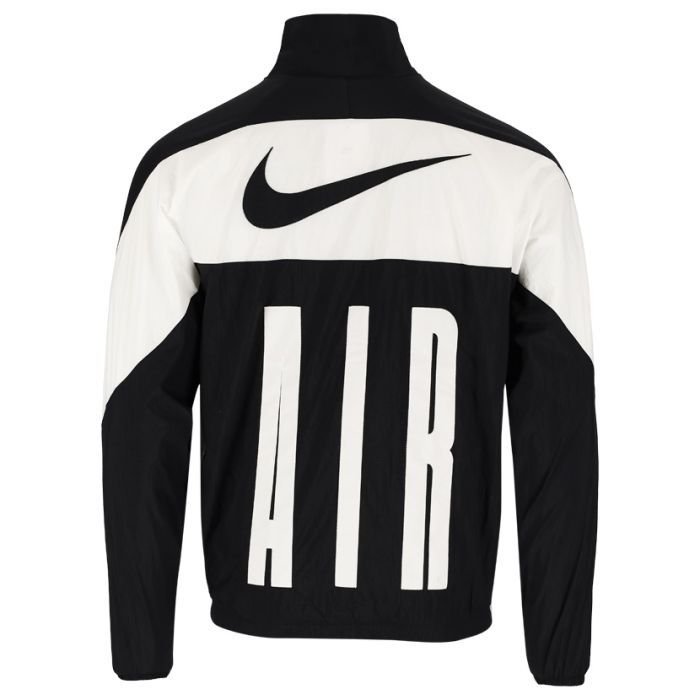black and white nike air jacket