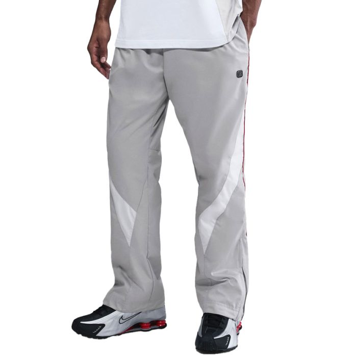 nike woven track pants grey