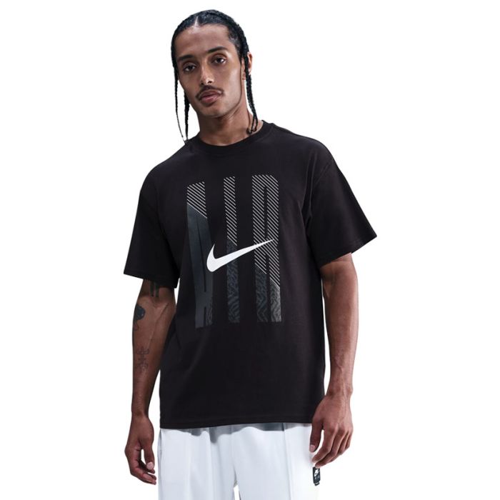 Nike Sportswear Air Max90 Mens T-Shirt Black Side Step
