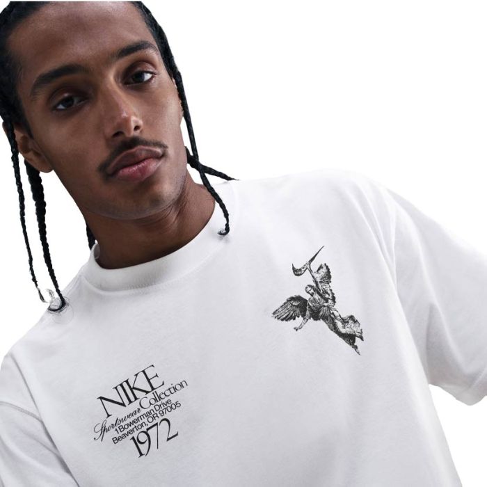 Nike Sportswear Max90 OC Wings Victory T-Shirt Mens White | Side Step