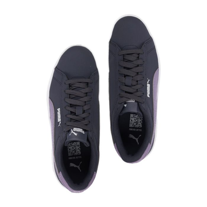 さーまま Puma Smash 3.0 Buck Youth Shoes Grey/White | Side Step