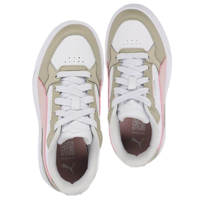 SKmam② Puma Karmen 2 Idol Shoes Kids White/Mauve | Side Step