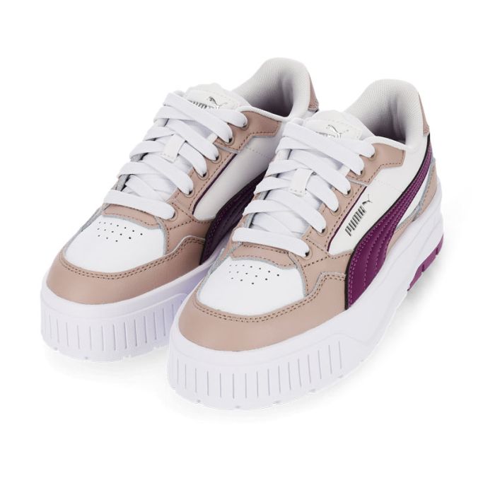Puma Karmen 2 Idol Shoes Youth White/Rose/Latte | Side Step