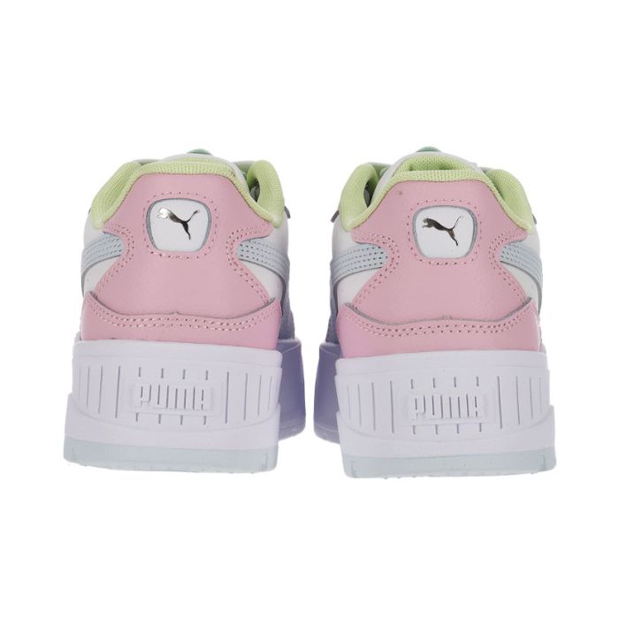 Puma Karmen II Idol Shoes Youth White/Silver/Pink | Side Step