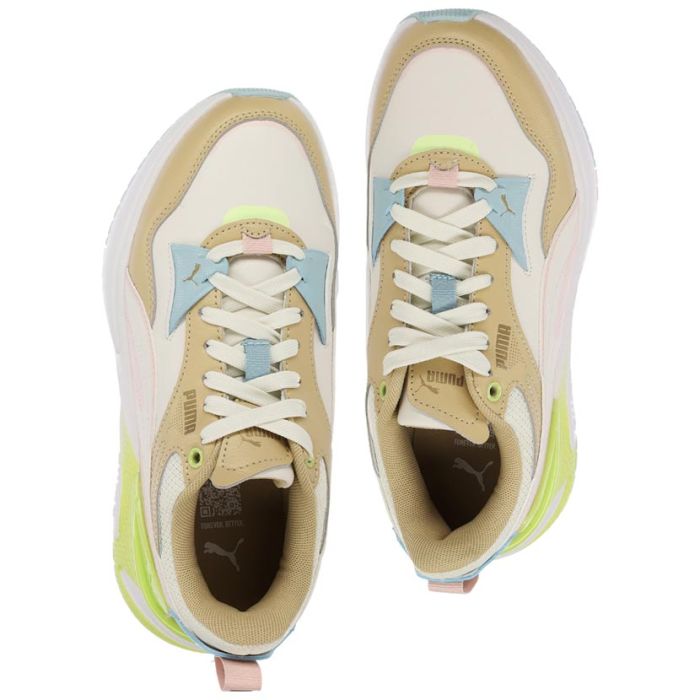 Puma R78 Disrupt Shoes Womens Toasted Almond | Side Step