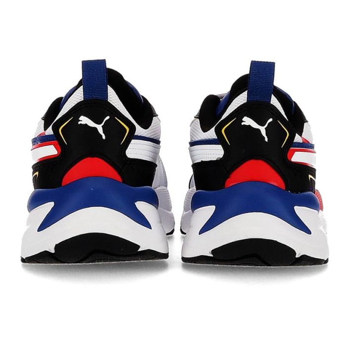 ray.m Puma X-Ray 4 Shoes Mens Black/White/Royal | Side Step