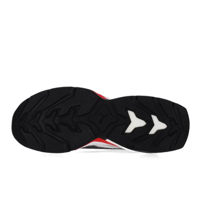Puma Fade Nitro LS Shoes Mens Silver/Red | Side Step
