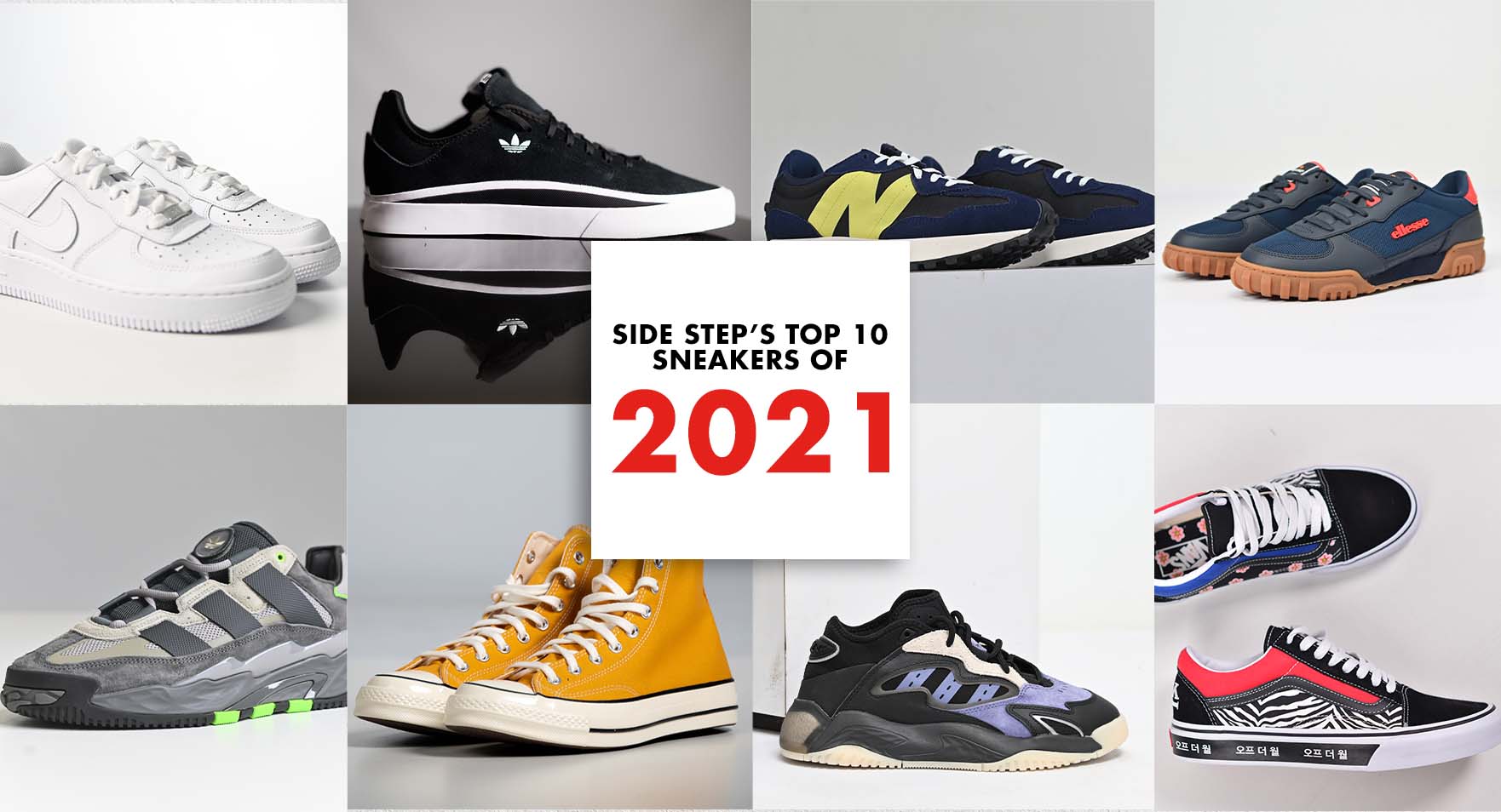 Side on sale step sneakers