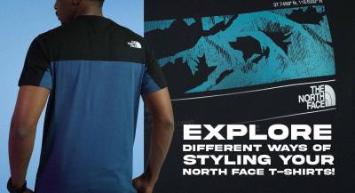 Explore Different Ways of Styling You’re The North Face T-Shirts! 