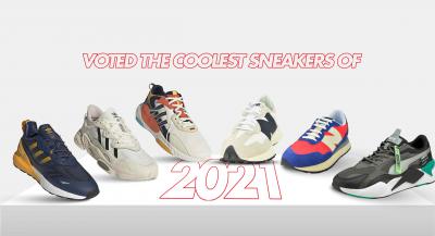 Voted the Coolest Sneakers of 2021