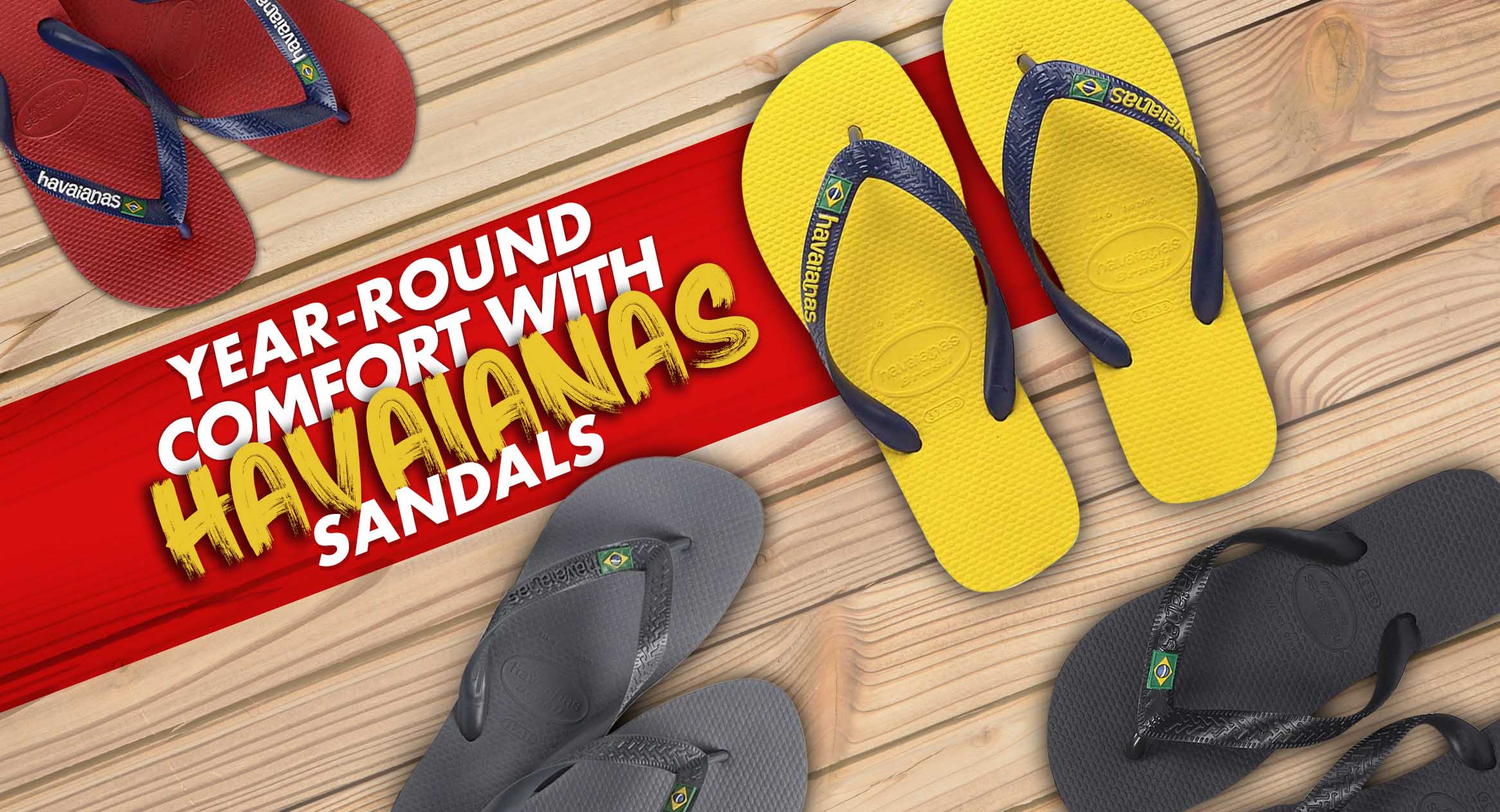 Year-Round Comfort with Havaianas - Blog | Side