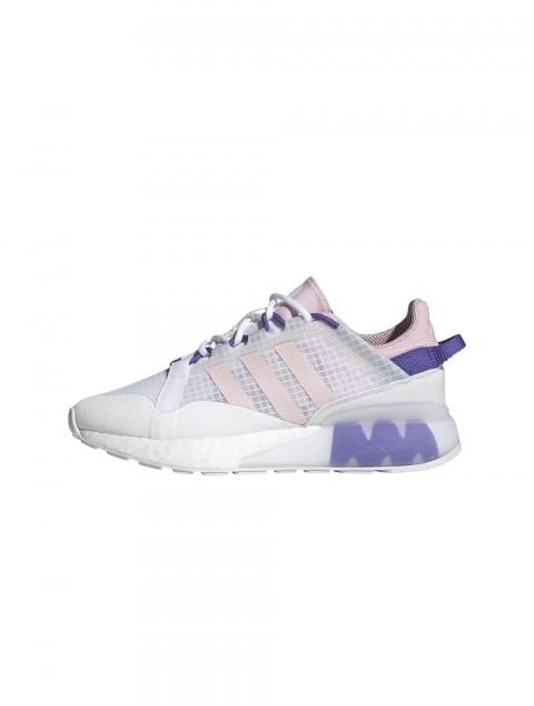Can be calculated Pastries climate adidas Originals ZX 2K Boost Pure Womens Cloud White Clear Pink Purple