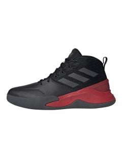 adidas Performance OwnTheGame Shoes Mens Sneaker Black Scarlet Red