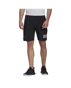 adidas Performance Club 3-Stripes Mens Shorts Black White