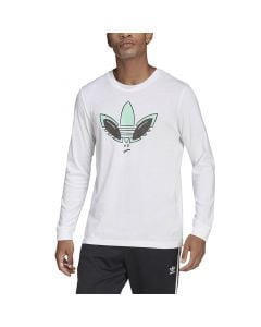 adidas Originals RYV Alien Graphic Long Sleeve T-shirt Mens White