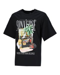 Converse All Star Hidden Treasures T-shirt Mens Bliss Black