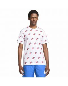 Nike Sportswear All Over Print Reverse T-shirt Mens