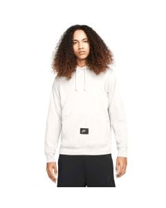Nike Sportswear Dri Fit Fleece Pullover Hoodie Mens Light Iron Ore Black