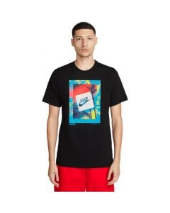 Nike Sportswear Heatwave Photo T-shirt Mens Bold Black