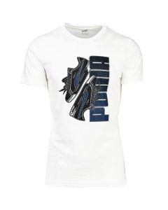 Puma Sneaker Graphic T-shirt Mens Cloud White