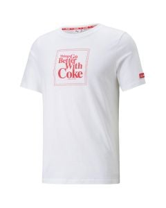 Puma x Coca Cola Graphic T-shirt Mens White