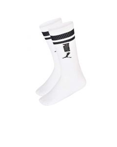 Puma Graphic Anklet Socks Mens White Core Black