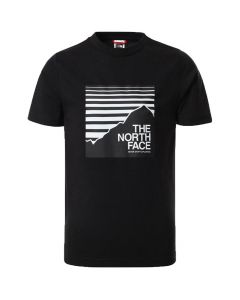 The North Face Box T-shirt Youth Stripe Black