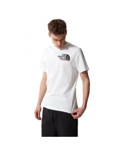 The North Face Coordinates Short Sleeve T-shirt Mens White