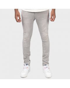 Shop Voltage Skinny Jeans Mens Grey at Side Step Online